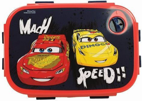 Gim Cars Plastic Kids' Food Container Disney Cars Blue