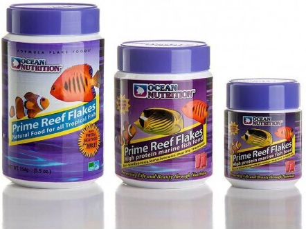 Ocean Nutrition Prime Reef Tropical Fish Food Flakes with Spirulina 156gr