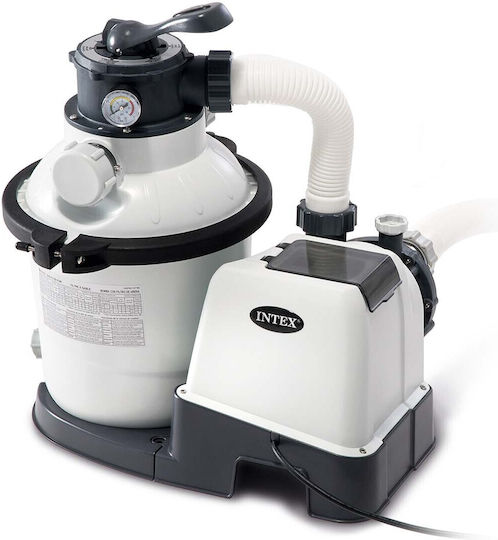 Intex Sandfilterpumpe 7900 L/h 26646 + 25 kg Sand