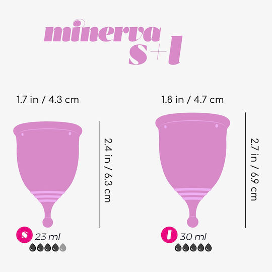 Crushious Minerva S + L Menstrual Cups Pouch
