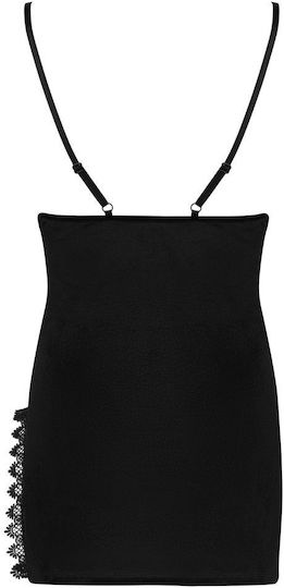 Chilot rochie Paloma negru Beauty Night Fashion