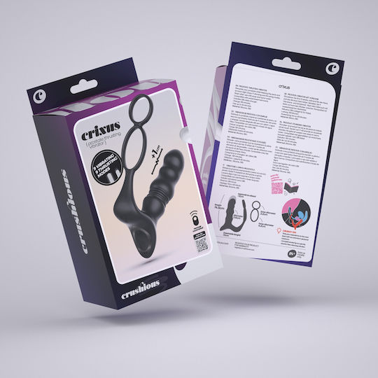 Crushious Crixus Prostata-Vibrator mit Fernbedienung