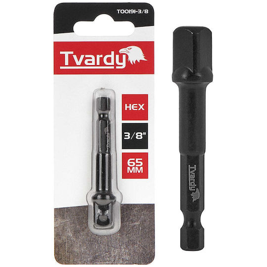 Impact Bit Adapter 3/8" 65 Mm Tvardy T00191-3/8