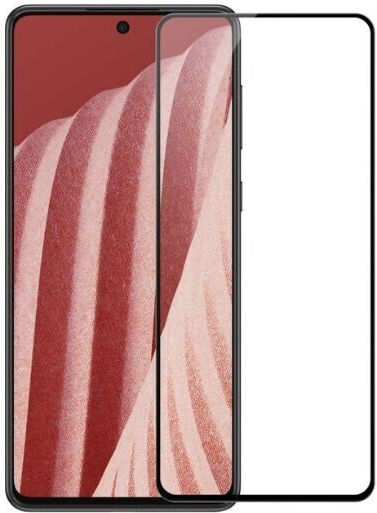 Adeziv complet Full Face Tempered Glass Negru (Galaxy A73)