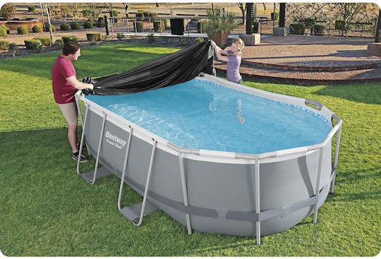 Bestway 58425 Oval Frame Pool Cover 427 X 250 X 100 Cm