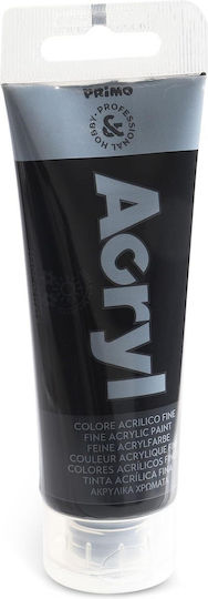 Primo Acryl Ακρυλικό Χρώμα Ζωγραφικής Μαύρο 75ml