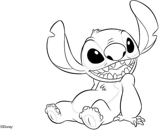 Lilo & Stitch Drawing Pad 23x33cm 40 Sheets Various Designs 0564982 Diakakis
