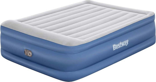 Bestway Double Inflatable Sleeping Mattress 203x152x56cm Blue