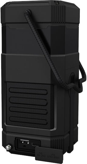 Sandberg Survivor Lantern All-in1 Battery Lantern for Camping with Flashlight Radio & Powerbank 105lm 37W Black