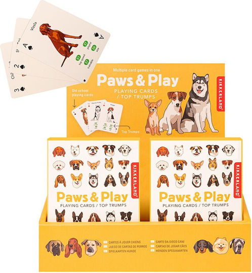 Kikkerland Paws & Play Spielkarten Gg274