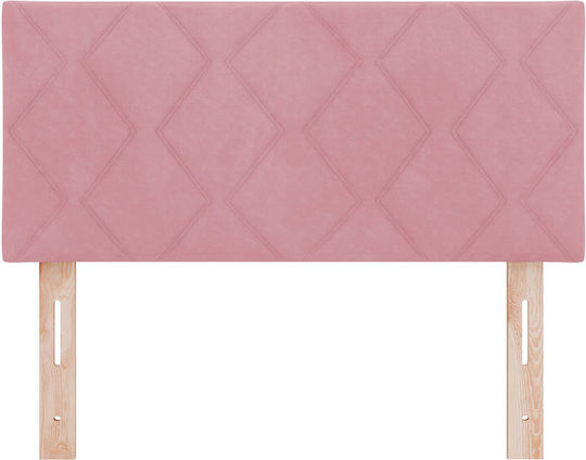 vidaXL Κεφαλάρι Κρεβατιού Ξύλινο Ροζ 90x88cm