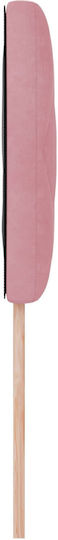 vidaXL Hölzernes Kopfstütze für Betten Rosa 100x88cm