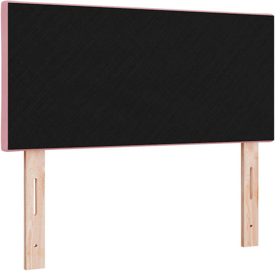 vidaXL Κεφαλάρι Κρεβατιού Ξύλινο Ροζ 90x88cm