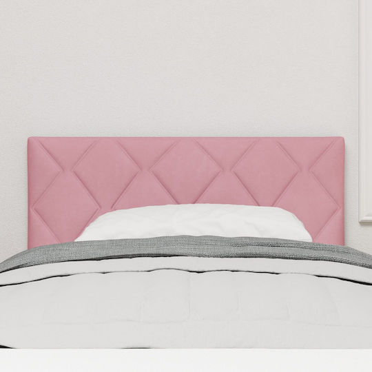 vidaXL Hölzernes Kopfstütze für Betten Rosa 100x88cm
