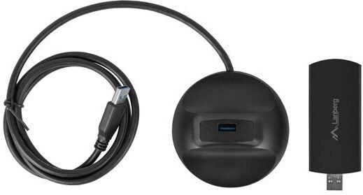 Lanberg NC-3000-WI USB Network Adapter with Wireless Wi-Fi Connection 3000Mbps