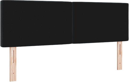 vidaXL Kopfstütze Für Betten Hölzernes Schwarze 140x88cm