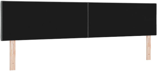vidaXL Wooden Bed Headboard Dark Grey 200x78cm