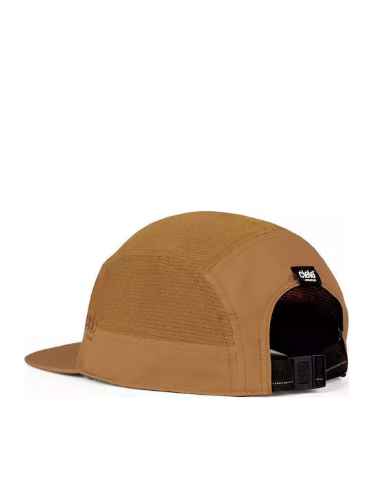 Ciele Gocap Comp Bars Unisex Hat Recycled Polyester Dark Ochre U-2-ca-0078-br002