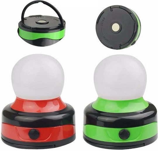 ZY-717 Led Battery Light Bulb for Camping with Flashlight Green