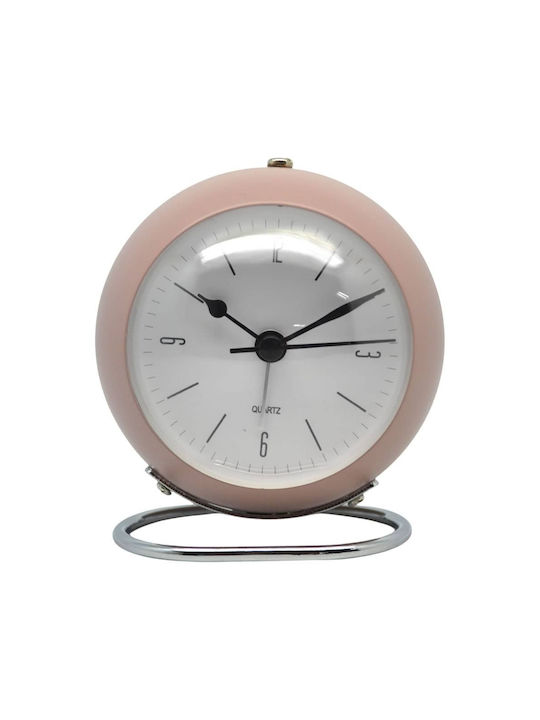 Ankor Tisch-Digitaluhr mit Wecker Rosa 844562