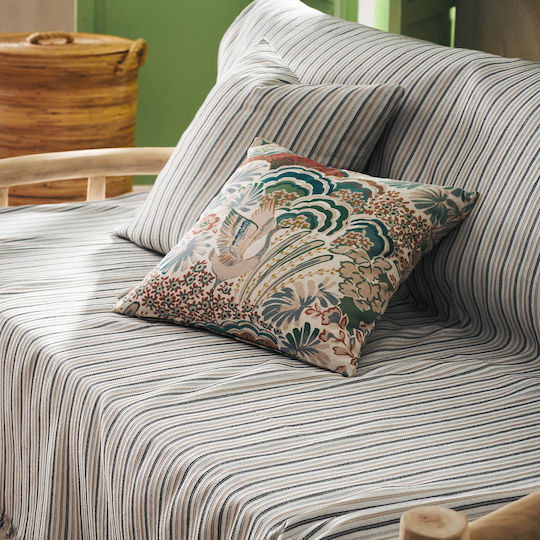 Gofis Home Четириместен Диван П180xМ350см Кафяв