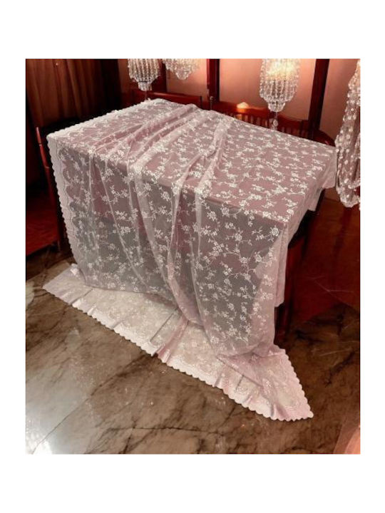 Linea Home Tischtuch Romance Powder 160x220cm