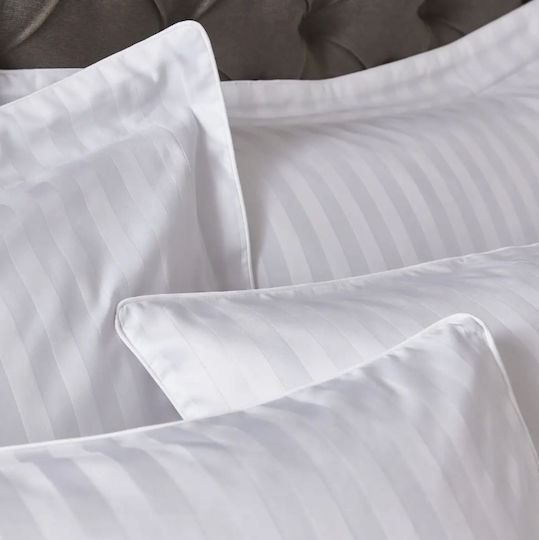Olia Home Σετ Σεντόνια Υπέρδιπλα 250x280εκ. Ρίγα (4τμχ)