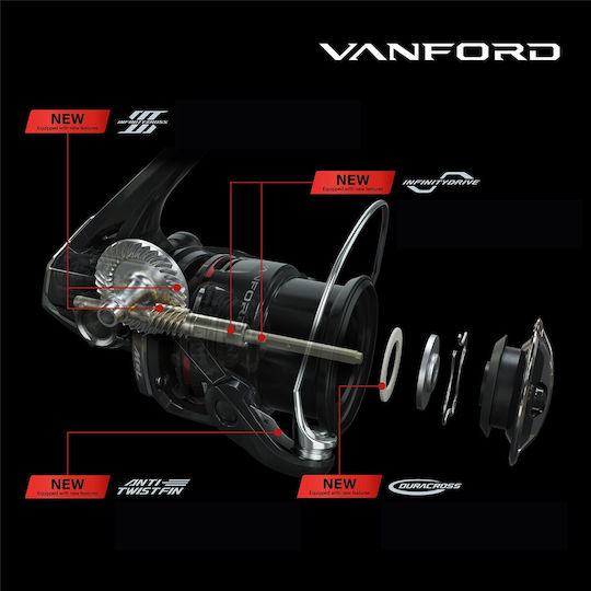 Shimano Vanford FA Fishing Reel for Spinning 3000XG