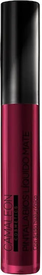 Camaleon Long Lasting Liquid Lipstick Matte Burgundy Brown, Lm08