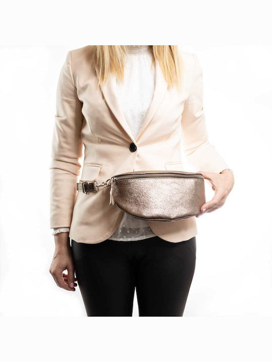 Leather Waist Bag Brown