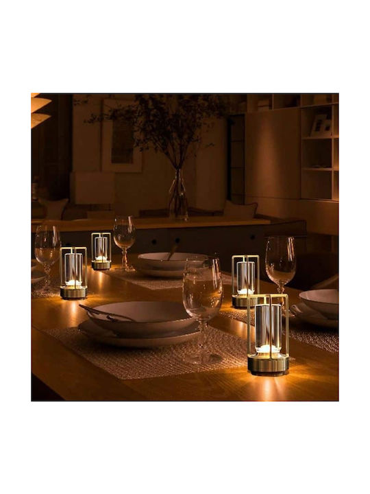 Dekorative Lampe Gold