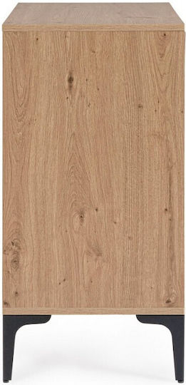 Συρταριέρα Креватокамарас от Дърво и Метал Melys Natural/Black 80x40x78бр