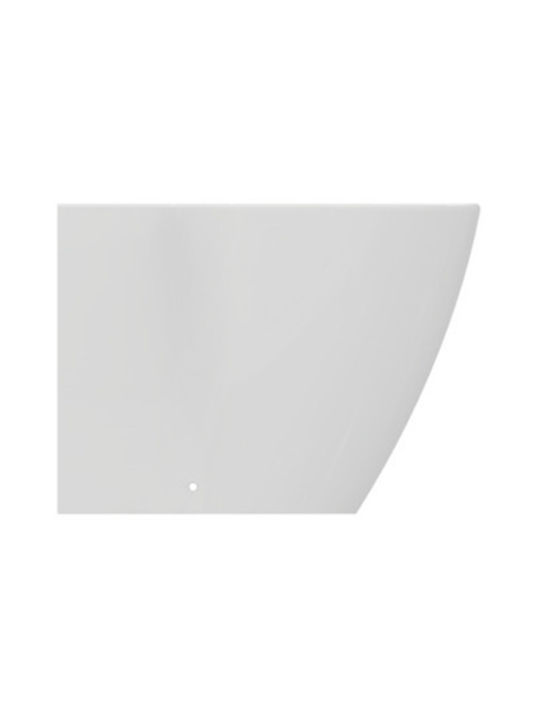 Bodenstehende Toilettenschüssel ohne Spülkastenabdeckung Ideal Standard Connect E823101+e712801 Weiß Glänzend