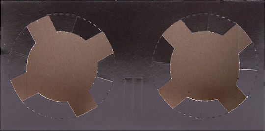 Set of 25 Coffee Cup Holders 2 Positions Paper