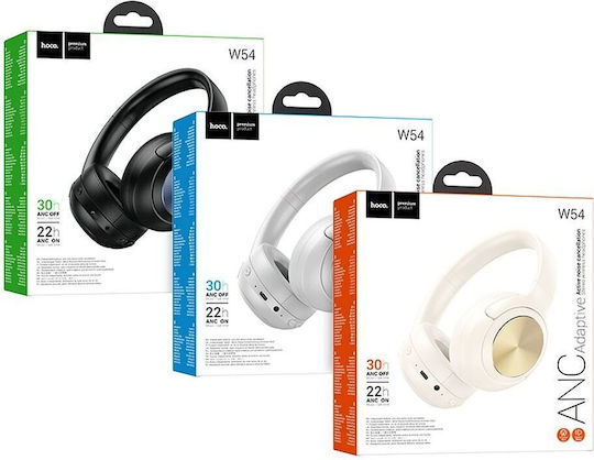Hoco W54 Căști Audio Over Ear Wireless / Cu Fir Cu 30 Ore Autonomie Gri
