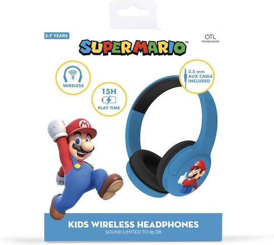 OTL Core Căști Audio Wireless Cu Fir On Ear Cu 10 Ore Autonomie Super Mario
