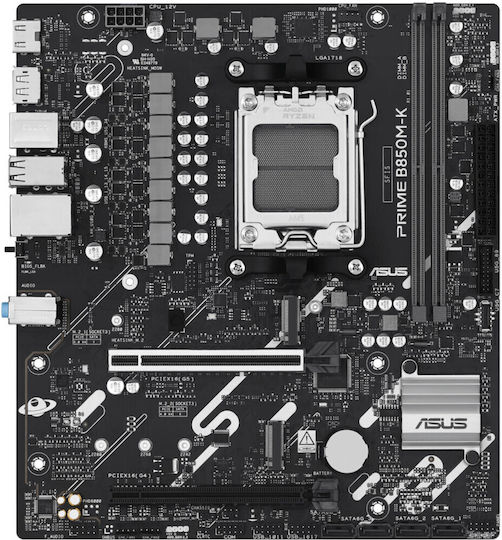 Asus PRIME B850-E Motherboard Micro ATX με AMD AM5 Socket 90MB1LV0-M0EAY0
