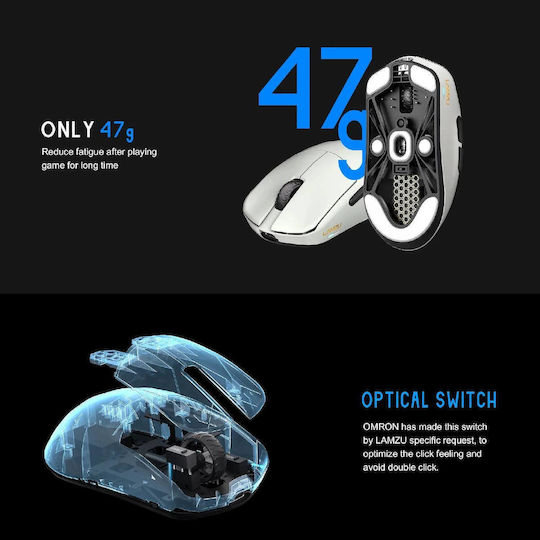 Lamzu Maya X Wireless Gaming Mouse 30000 DPI Purple Shadow
