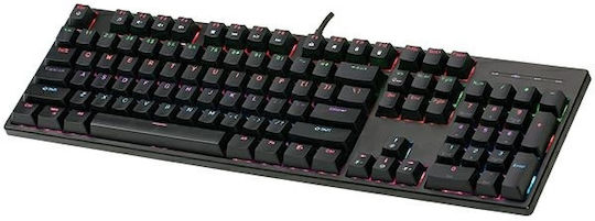Xtrike Me GK-918 Gaming Μηχανικό Πληκτρολόγιο με RGB φωτισμό (Αγγλικό US)