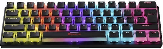 Xtrike Me GK-985P Gaming Μηχανικό Πληκτρολόγιο 60% με Blue διακόπτες και RGB φωτισμό (Αγγλικό US)