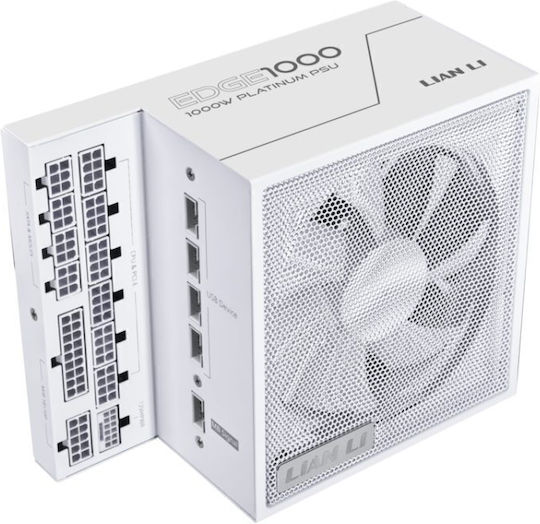 Lian Li Edge Gold 1000W White Computer Power Supply Full Modular 80 Plus Gold