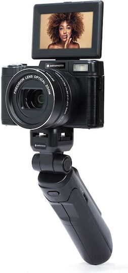 Kodak Vlg-4k Vlogging Bundle Cameră Foto Compactă 24MP Zoom Optic 5x Neagră