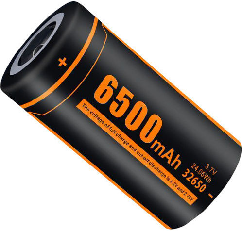 Fitorch Επαναφορτιζόμενη Μπαταρία 32650 Li-ion 6500mAh 3.7V 1τμχ