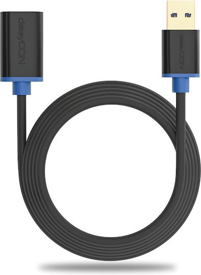 DeleyCON 3m USB 3.0 Cable A-Male to A-Female (MK750)