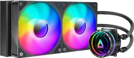 Azza Galeforce 240 Υδρόψυξη AIO CPU με 2 Ανεμιστήρες 120mm και ARGB Φωτισμό