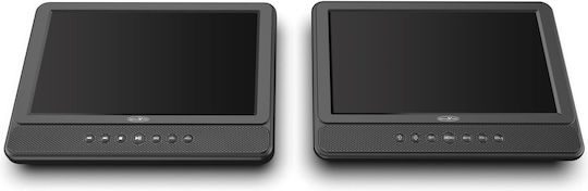 Reflexion Dvd1052n Portabler Dvd-player 2x 10 Display