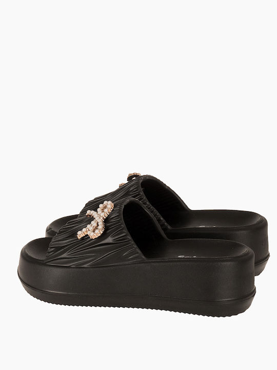 Frauen Flip Flops in Schwarz Farbe