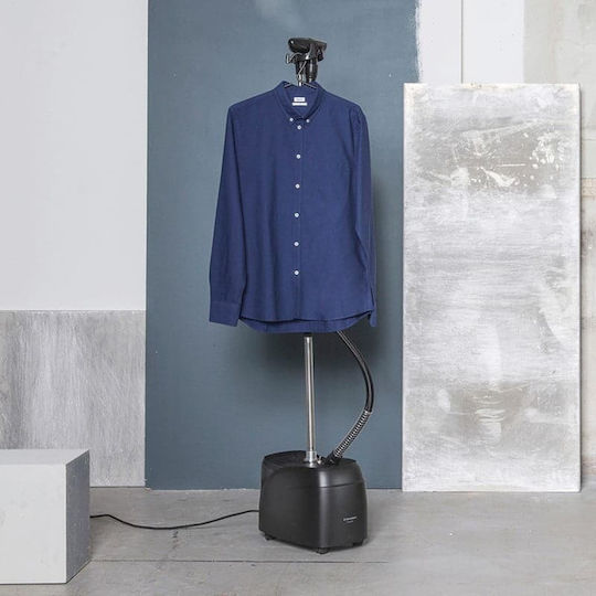 Steamery Stockholm Stratus Aparat de călcat cu abur pentru haine pardoseală 1850W cu rezervor 3.2lt Negru