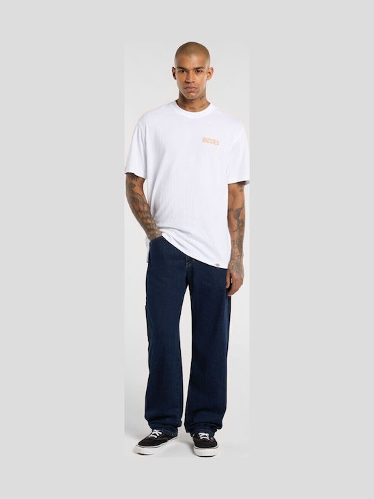 Utility Ανδρικό Παντελόνι Τζιν με Relaxed Εφαρμογή Rinsed Blue