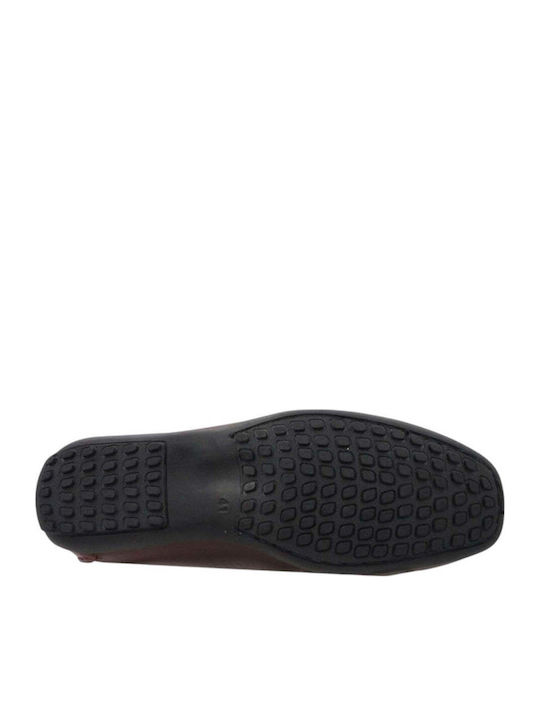 Δερμάτινα Ανδρικά Loafers σε Ταμπά Χρώμα